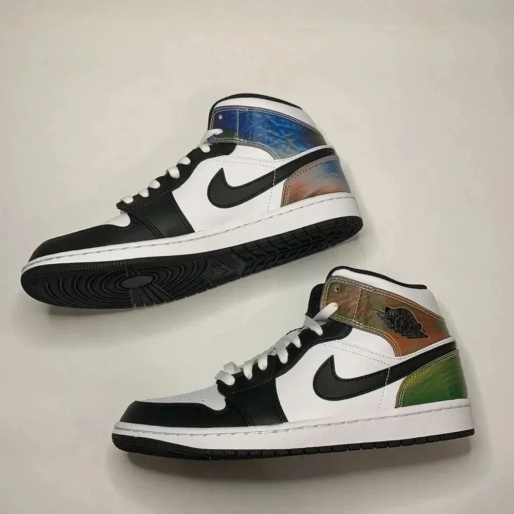 Nike Jordan 1 Mid HEAT REACTIVE Men’s Sneakers 10 New